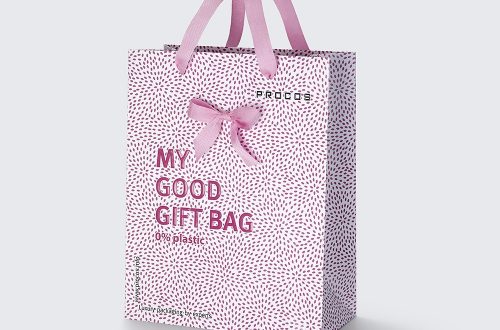 The new version of the eco-designed bag at Procos: “MY GOOD GIFT BAG – 0% plastic”