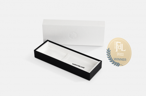 The Montblanc „Writing Instrument Box“   signed by Procos voted for at the Formes de Luxe Awards 2022 in Monaco